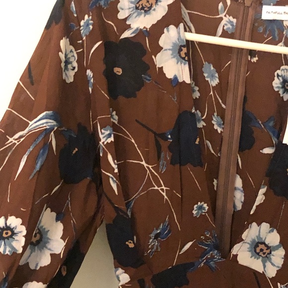 nwt - FAITHFULL THE BRAND “Margot Dress” Aberdeen Floral - Picture 12 of 13